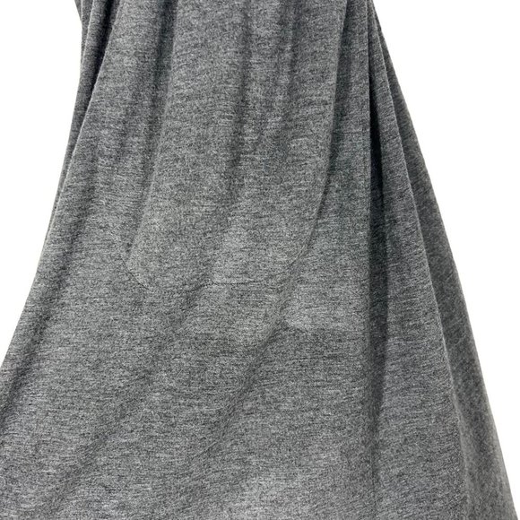 Peruvian Connection Grey Modal Blend Below Knee Pull On Skirt Medium - Picture 8 of 8